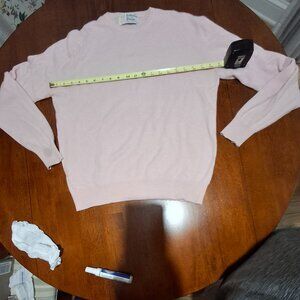 Cashmere LPink Crew Neck LS Sweater